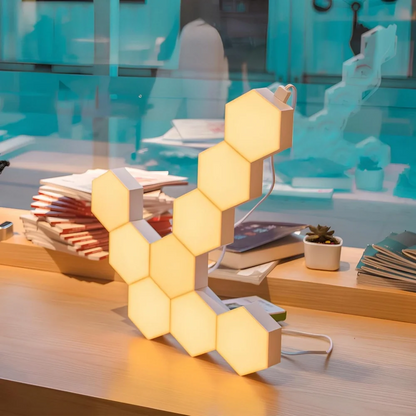 Hexagon LED Wall Light