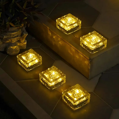 Solar Brick Garden Light