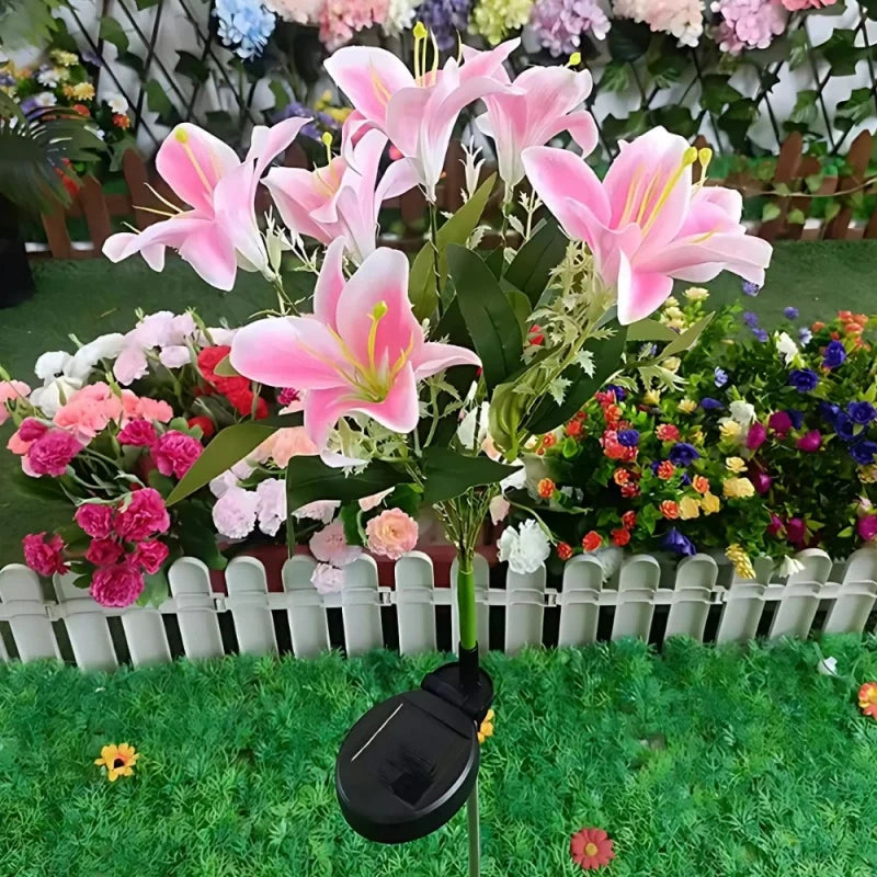 Solar Flower Garden Lights