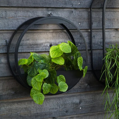 Solar Planter Wall Light
