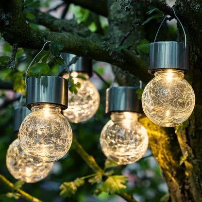 Solar Glass Lantern Light