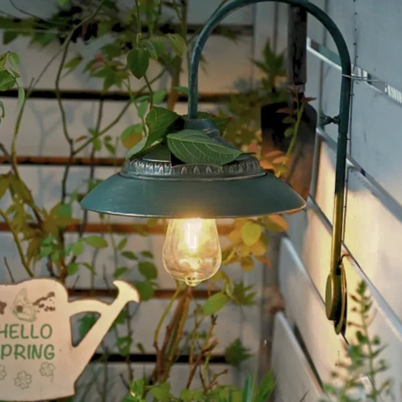 Solar Vintage Wall Light