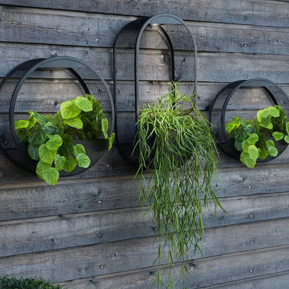 Solar Planter Wall Light