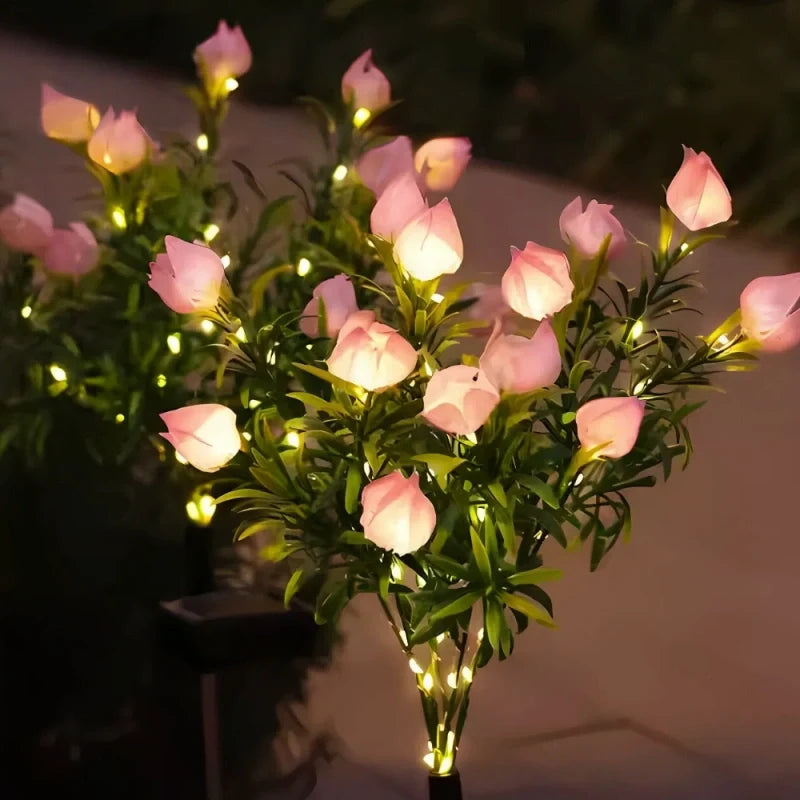 Solar Flower Garden Lights