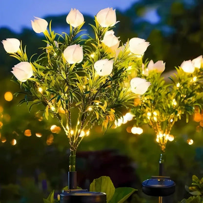 Solar Flower Garden Lights