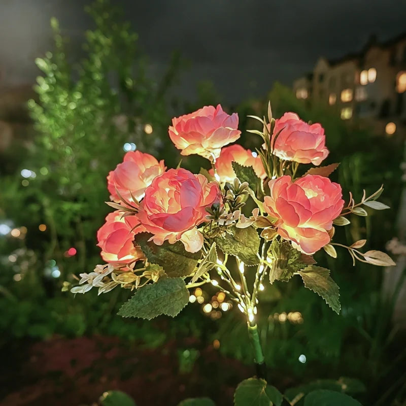 Solar Flower Garden Lights