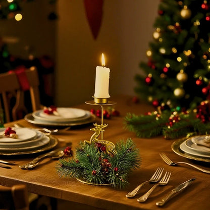 YuleGlow™ Candle Holder