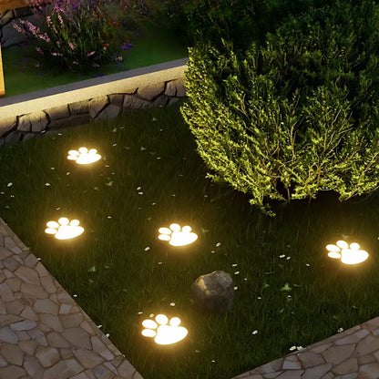 Solar Paw Garden Light