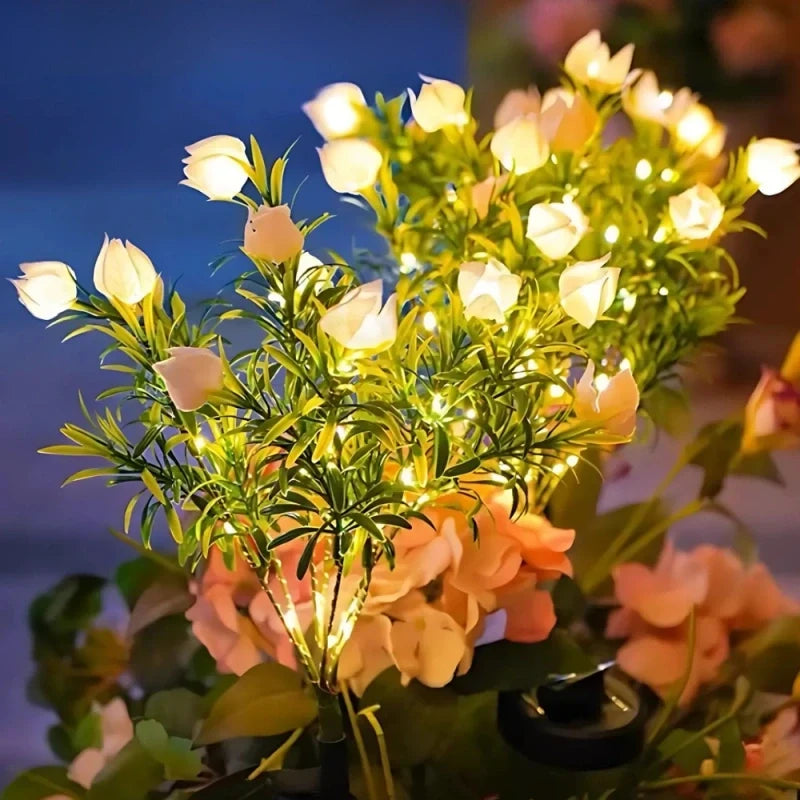 Solar Flower Garden Lights