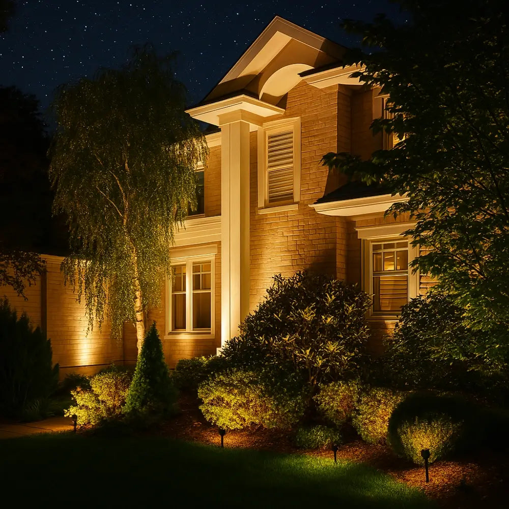Color Changing Solar Garden Spotlight
