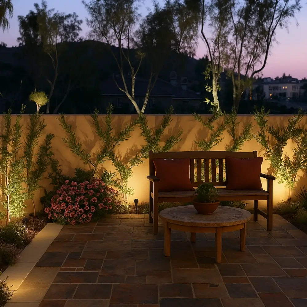 Color Changing Solar Garden Spotlight