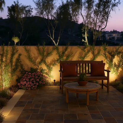 Color Changing Solar Garden Spotlight