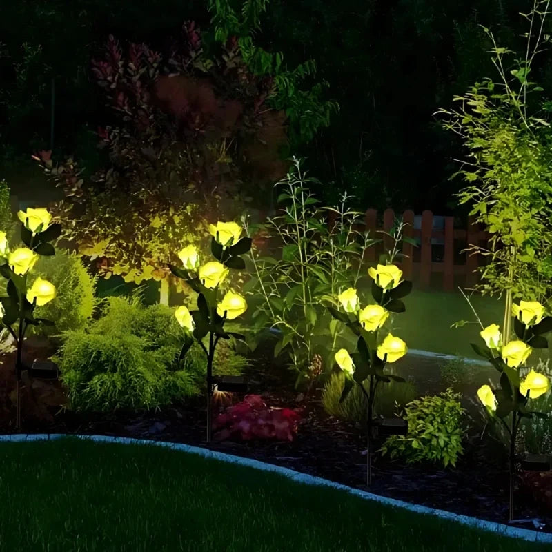 Solar Flower Garden Lights