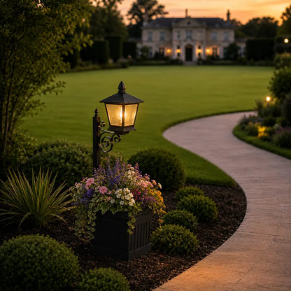 Solar Lantern Planter Light