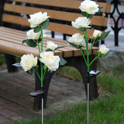 Solar Flower Garden Lights