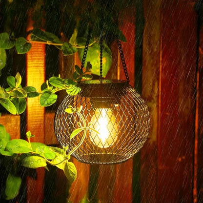 Solar Mesh Lantern Light