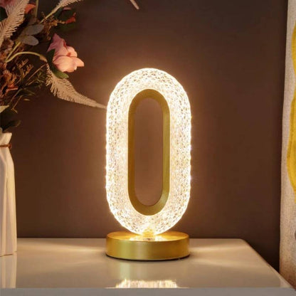 Regal Crystal Lamp