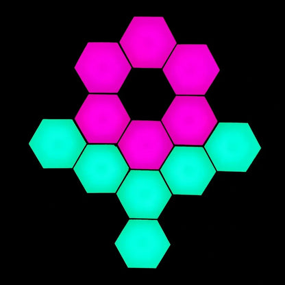 Hexagon LED Wall Light