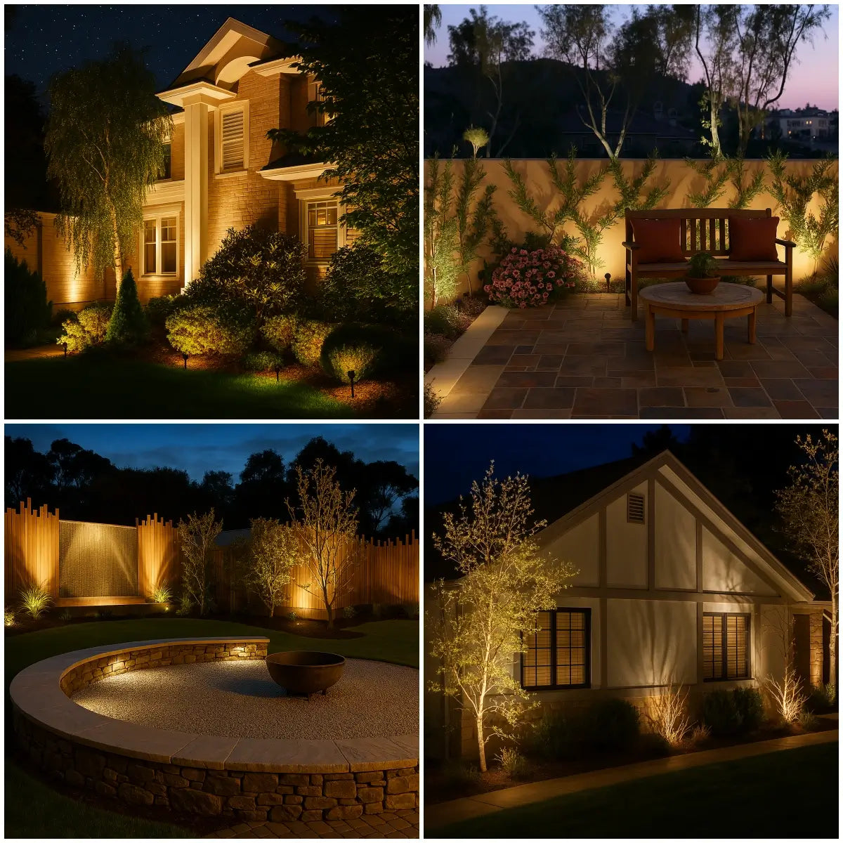 Color Changing Solar Garden Spotlight