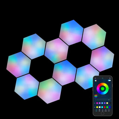 Hexagon LED Wall Light