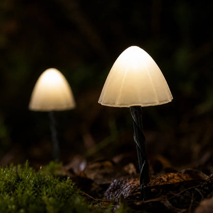 Solar Mushroom Garden Lights