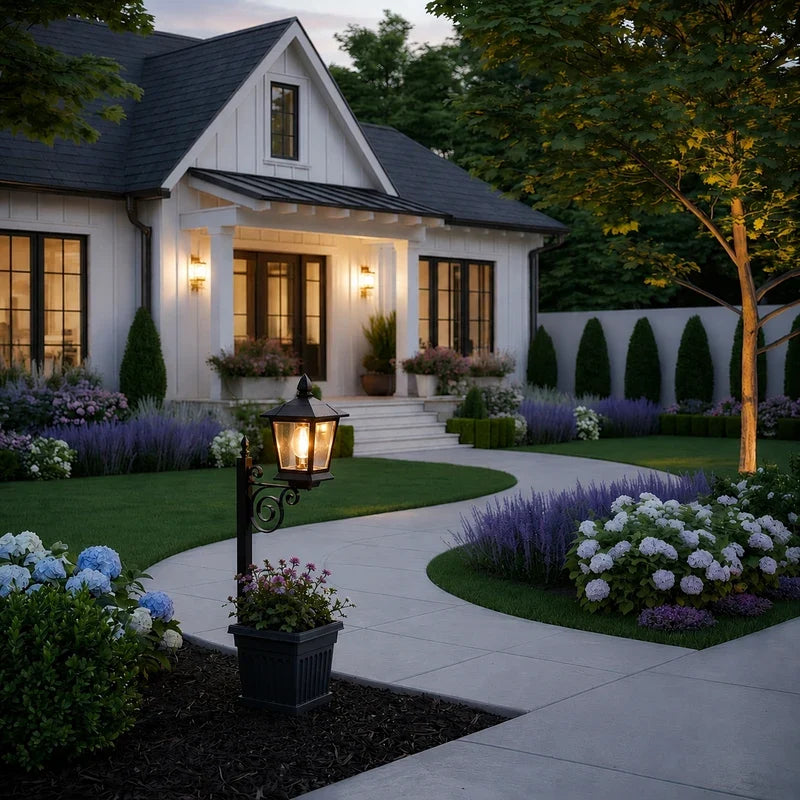 Solar Lantern Planter Light