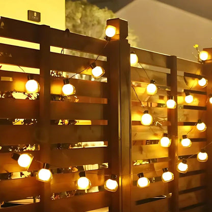 Solar Globe String Lights