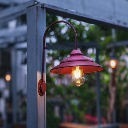 Solar Vintage Wall Light