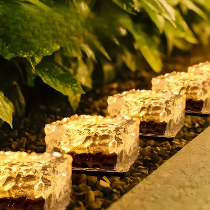 Solar Brick Garden Light