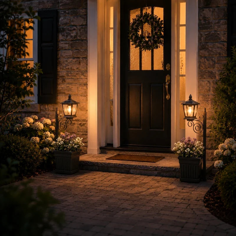 Solar Lantern Planter Light