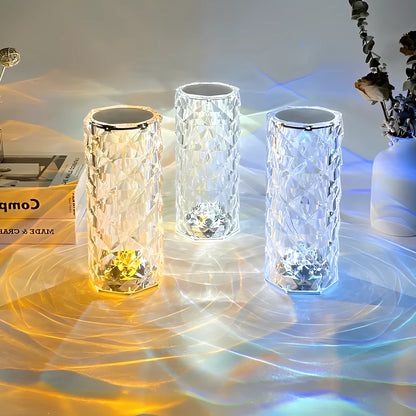 Crystal Touch Table Lamp