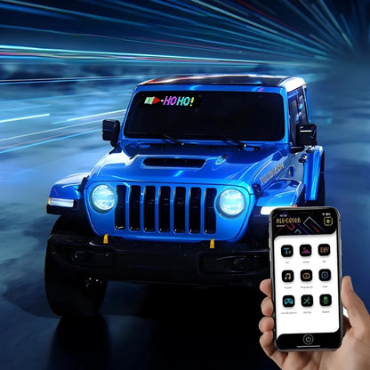 LED Car Message Display