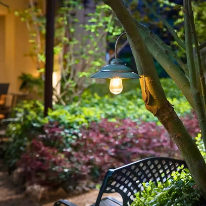Solar Vintage Wall Light