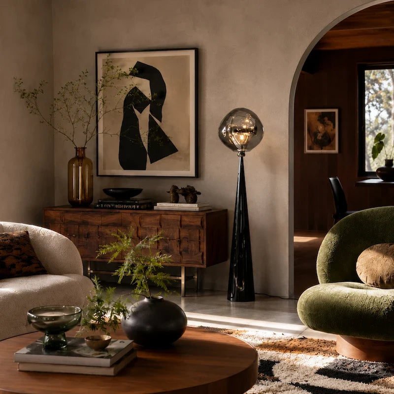 Modern Globe Floor Lamp
