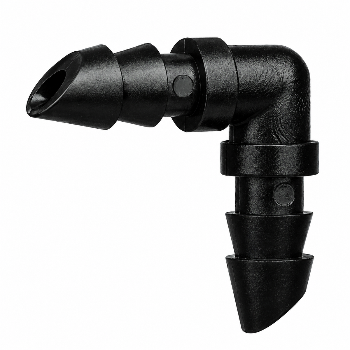 1/4" Drip Irrigation Barbed Connector Kit – Tee, Elbow, Straight & End Plug Fittings