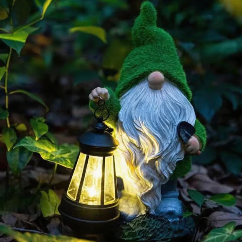 Solar Garden Gnome Light