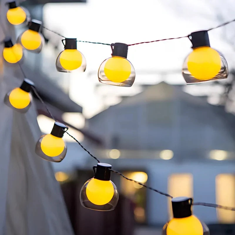 Solar Globe String Lights