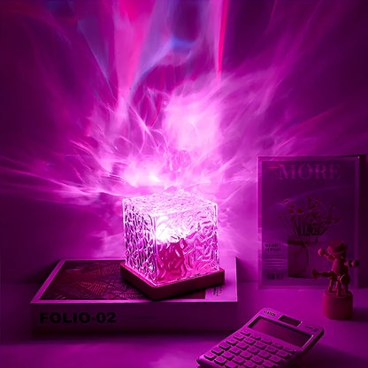 Aurora Northern Lights Cube Lamp
