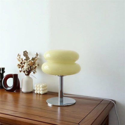 Bauhaus Mid-Century Table Lamp With Double Layer