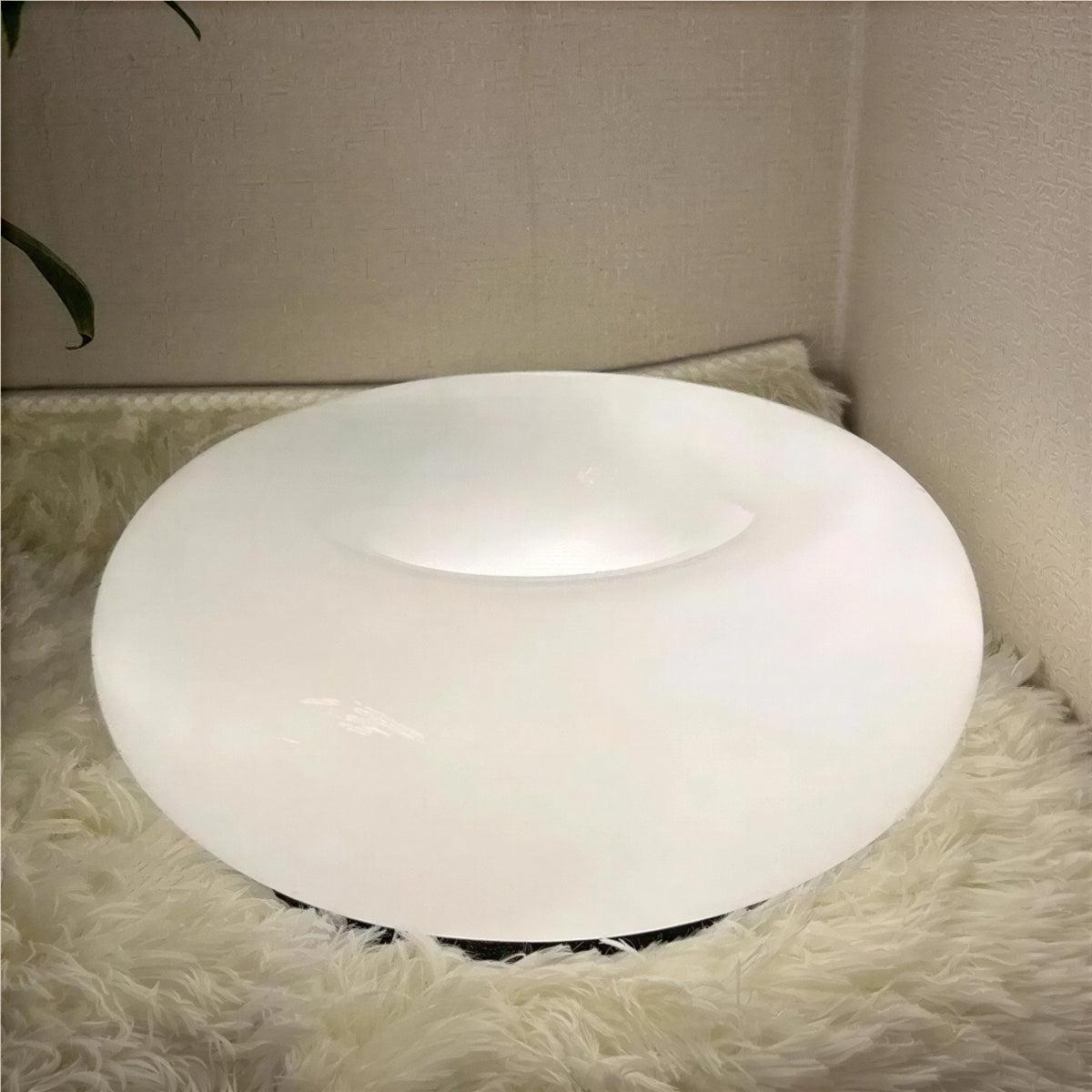 Bauhaus Wall And Table Lamp With Donut Design