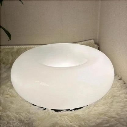 Bauhaus Wall And Table Lamp With Donut Design