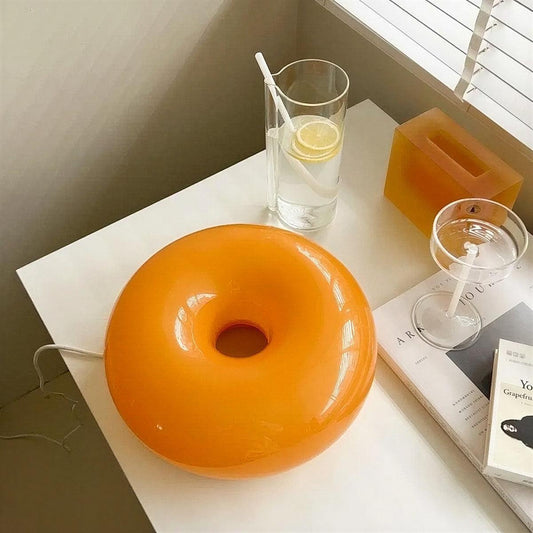 Bauhaus Wall And Table Lamp With Donut Design