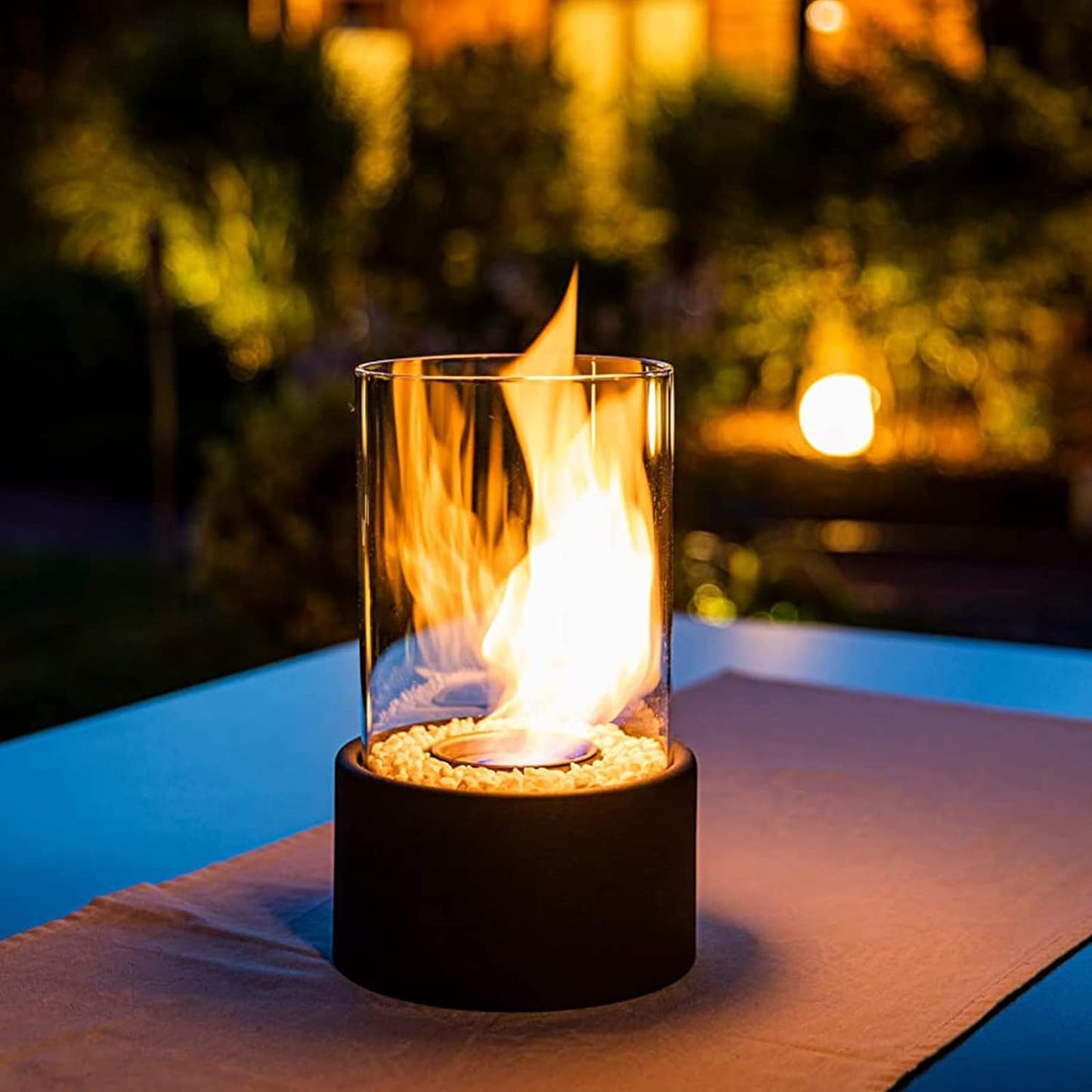 Flame Effect Oil Lamp