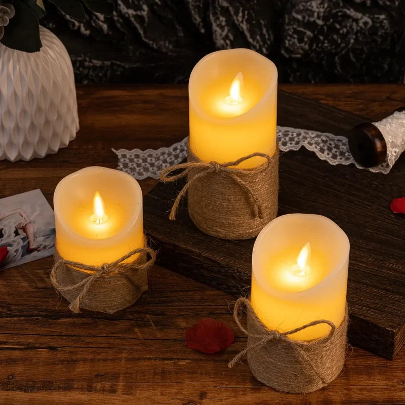 Flickering Flameless LED Candles