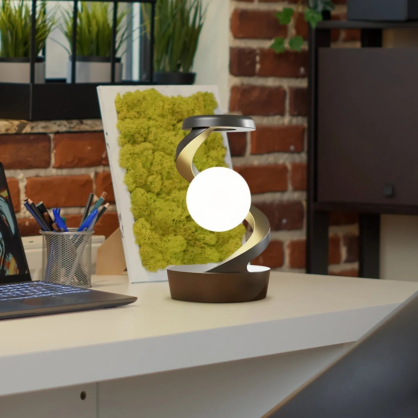 Spiral LED Table Lamp