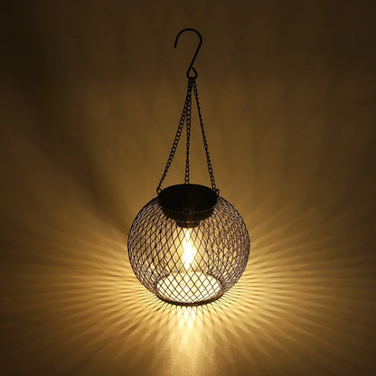 Solar Mesh Lantern Light