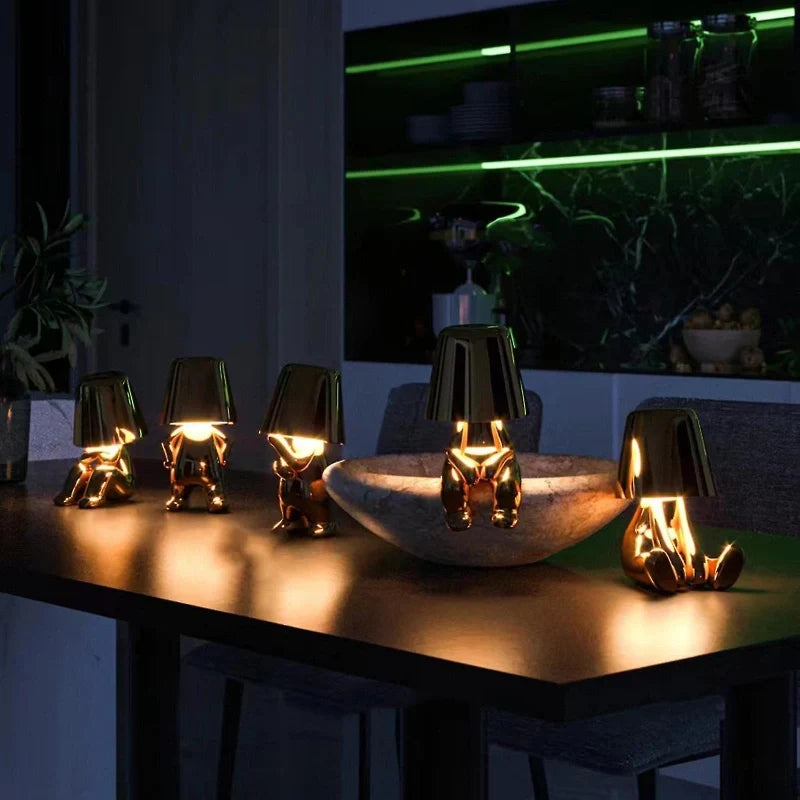 Artistic Cordless Table Lamp