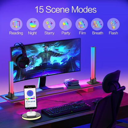 RGB Light Bars with Music Sync