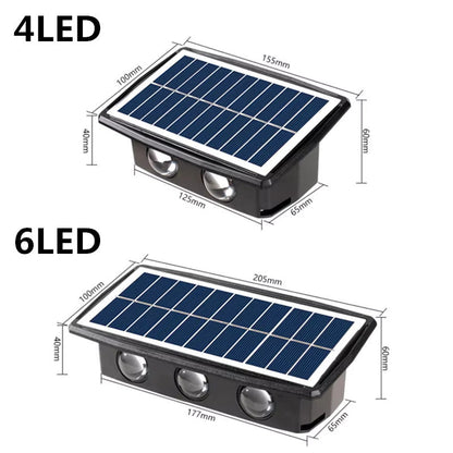 Solar Outdoor Wall Sconce