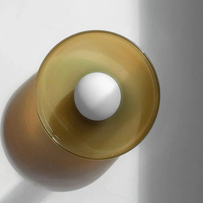 Sage green Nordic wall lamp for bedroom